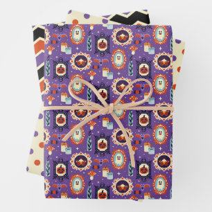 Halloween Wrapping Paper Sheets
