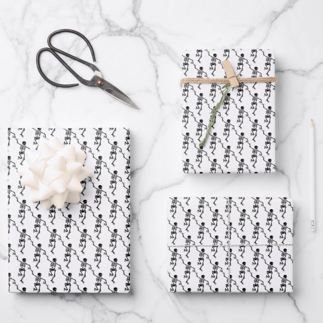 Halloween Wrapping Paper Sheets (Front)