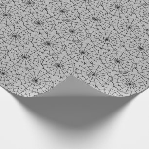 Halloween Wrapping Paper-Spider Webs Wrapping Paper
