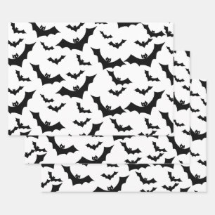 Halloween wrapping paper  Spooky, Bat