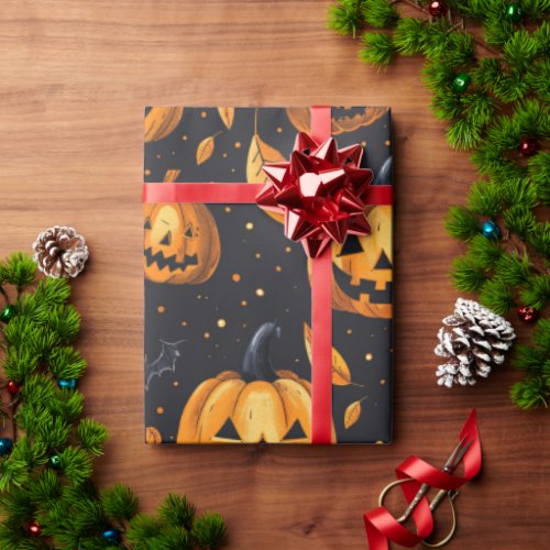 Halloween Wrapping Paper – Spooky Cute Ghosts
