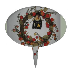 Halloween Wreathe Cake Topper