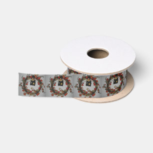Halloween Wreathe Satin Ribbon