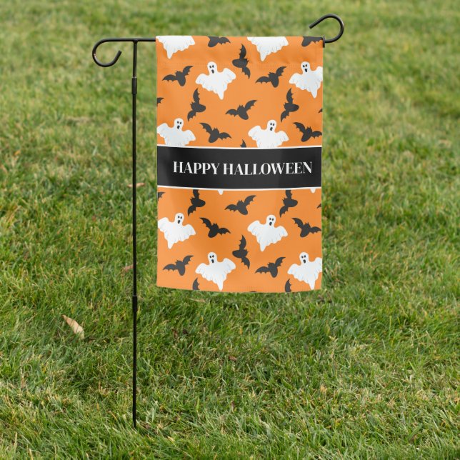 Halloween Yard Flag (In SItu)