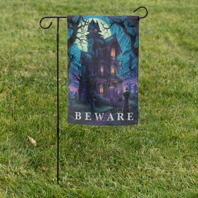 Halloween Yard Flag (In SItu)