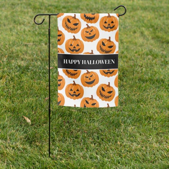 Halloween Yard Flag (In SItu)