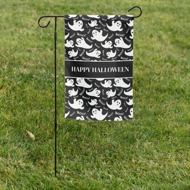 Halloween Yard Flag (In SItu)