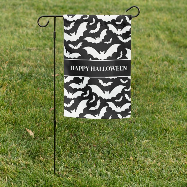 Halloween Yard Flag (In SItu)