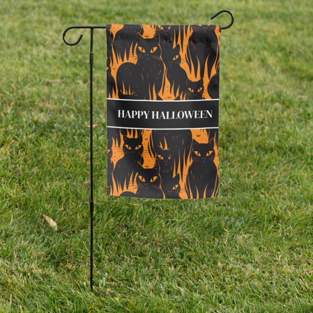 Halloween Yard Flag (In SItu)