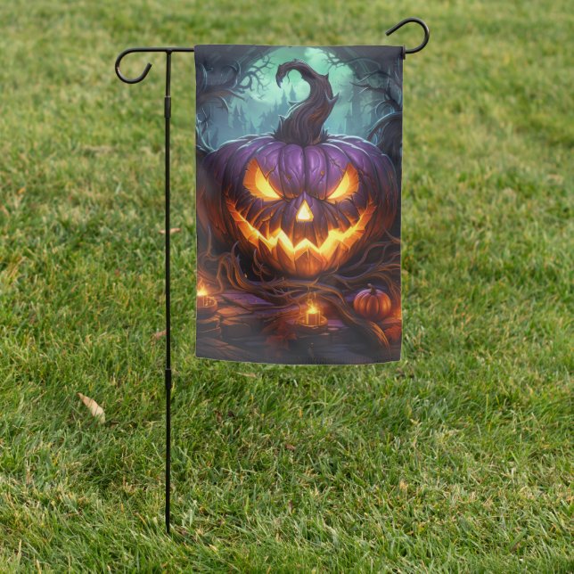 Halloween Yard Flag (In SItu)
