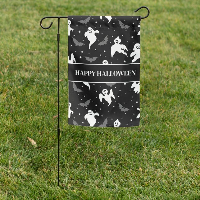 Halloween Yard Flag (In SItu)