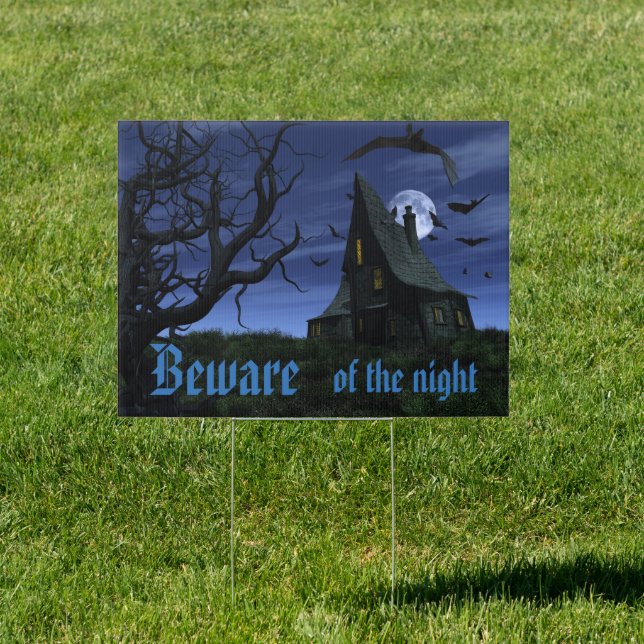 Halloween Yard Sign (Insitu)