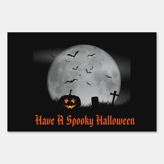 Halloween Yard Sign (Front)