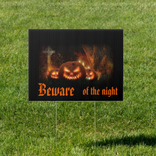 Halloween Yard Sign