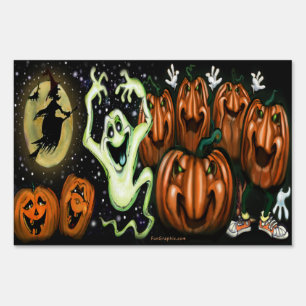Halloween Yard Sign