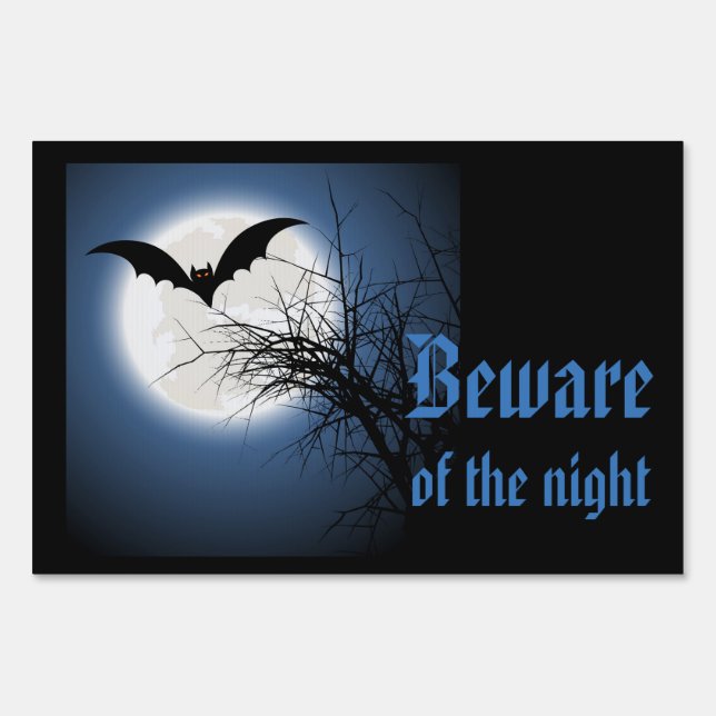 Halloween Yard Sign (Front)