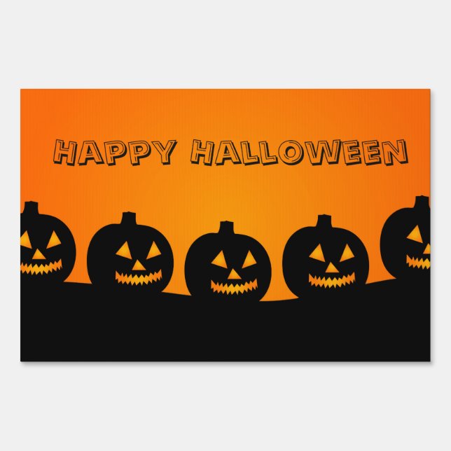 Halloween Yard Sign (Front)