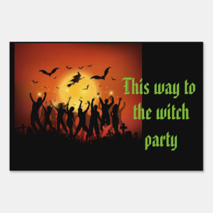 Halloween Yard Sign