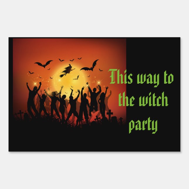 Halloween Yard Sign (Front)