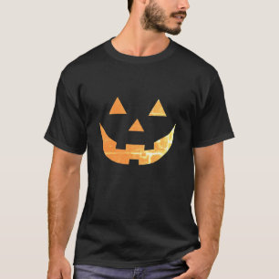 Halloween yellow Jack o lantern pumpkin costume T-Shirt