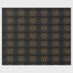 Halloween Yoga Class Wrapping Paper