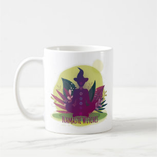 Halloween Yoga Namaste Witches Coffee Mug
