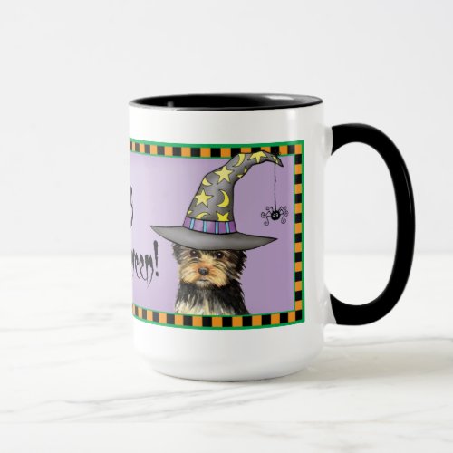 Halloween Yorkie Mug