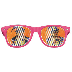 Halloween Yorkie Poo Retro Sunglasses