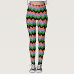 Halloween Zigzag Leggings<br><div class="desc">These Halloween Zigzag Leggings in Halloween colors are perfect for Halloween Costumes or to wear to a Halloween Party. Cute with a black tutu skirt! Customize the background color if you wish!</div>
