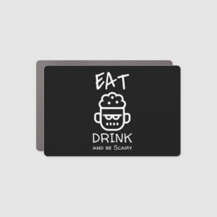 Halloween Zombie Car Magnet