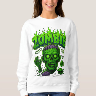 Halloween Zombie Clothes | Spooky Unisex Sweatshirt