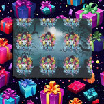 Halloween zombie kids blue tissue paper<br><div class="desc">Halloween zombie kids Tissue Paper Colorful Zombie kids for a person who loves Zombies. Whether you're looking for a gift for someone or just want to show off your love for monsters, we have the perfect thing for you. With our customizable products, you can make your own design or choose...</div>