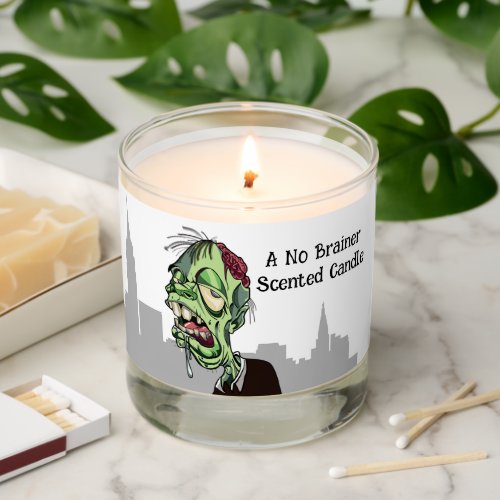 Halloween  Zombie  No Brainer  Scented Candle