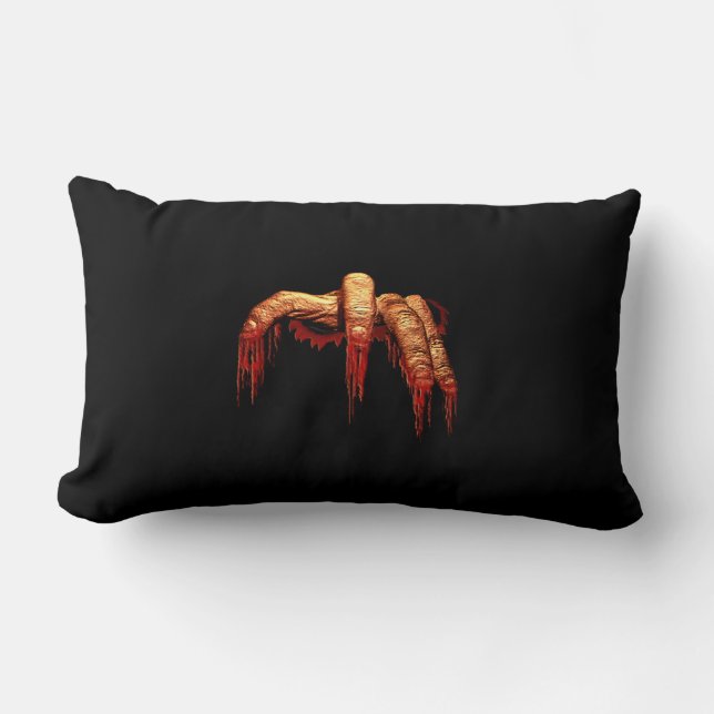 Halloween Zombie Pillow Gory Halloween Decor (Front)
