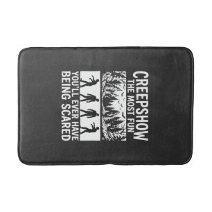 Halloween Zombie Scared Horror Vector Design_1 Bath Mat