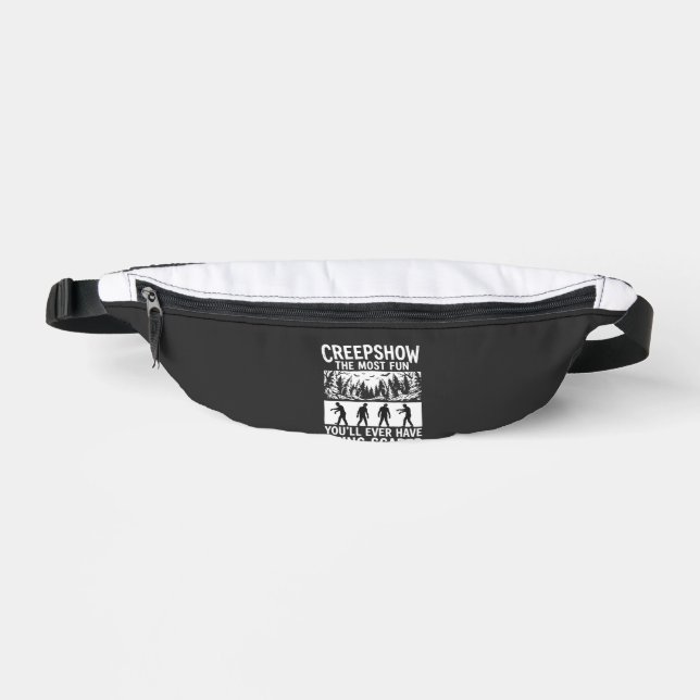Halloween Zombie Scared Horror Vector Design_1 Fanny Pack (Front)