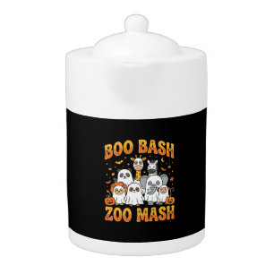 Halloween Zoo Animals Boo Bash Zoo Mash_1 Teapot