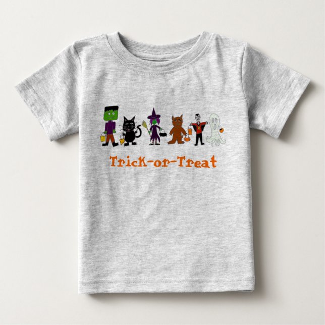 HalloweenFriends Baby T-Shirt (Front)