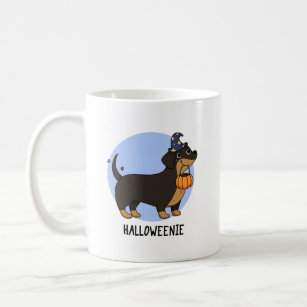 Halloweenie Funny Halloween Sausage Dog Pun Coffee Mug