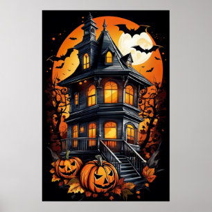 Halloween's Haunted Delight Poster
