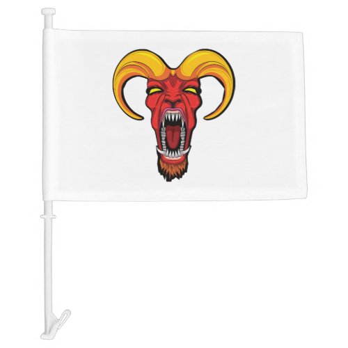 Halloweens Monster Car Flag