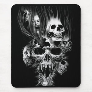 Halloween's scare. mouse pad