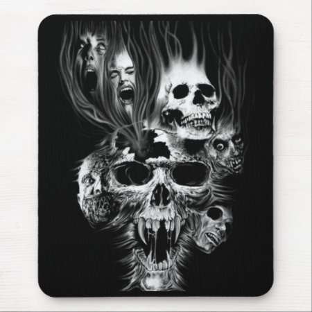 Halloween's Scare. Mouse Pad