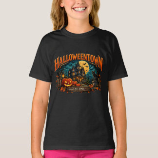 Halloweentown Est 1998, Retro Halloween Kids T-Shirt