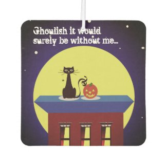 Halloweeny-Humorous Car Air Freshener