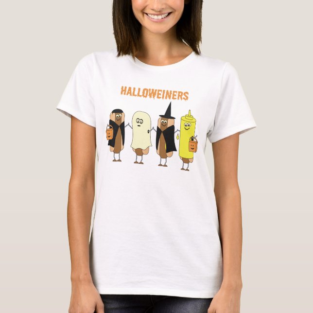 Halloweiners T-Shirt (Front)