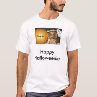 HALLOWEINIE (2), Happy Halloweenie T-Shirt