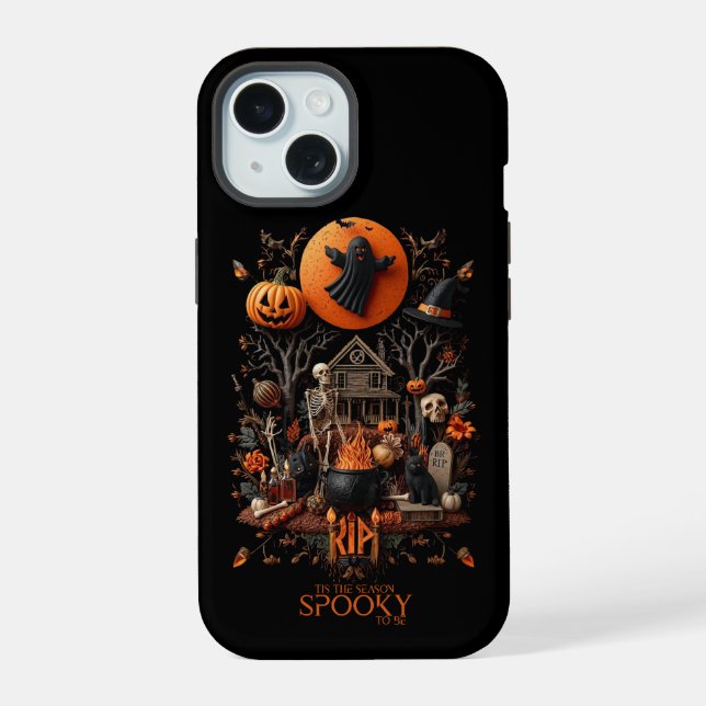 hallowen iPhone 15 case (Back)