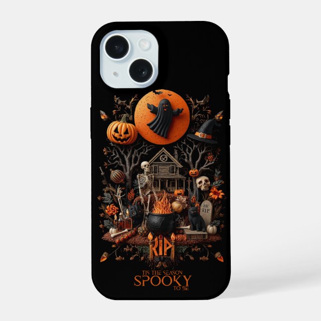 hallowen iphone case (Back)