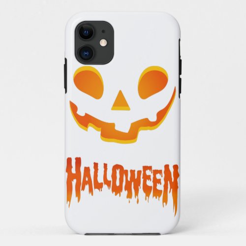 Hallowen Spooky Pumpkin T Shirt Gift for Hallows iPhone 11 Case